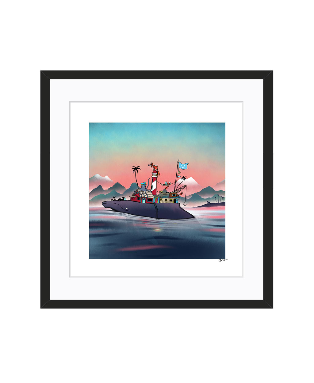 Ocean Cleaning Crew - Print/ Framed Print