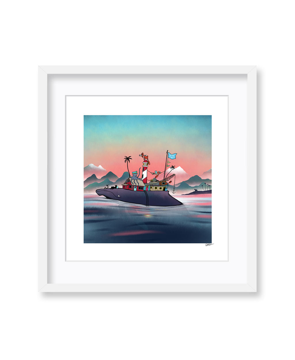 Ocean Cleaning Crew - Print/ Framed Print