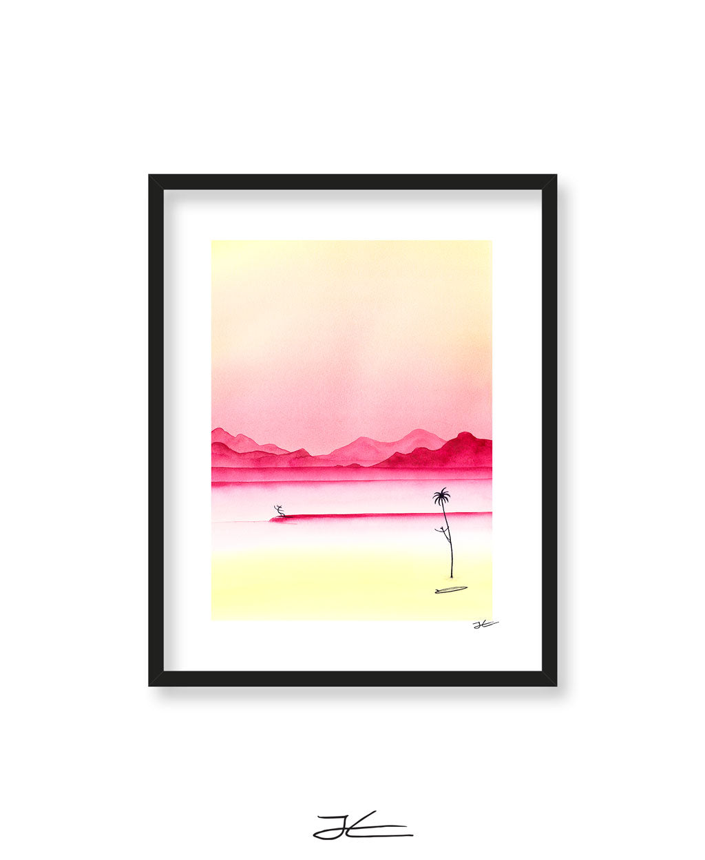 Palm Tree - Print/ Framed Print