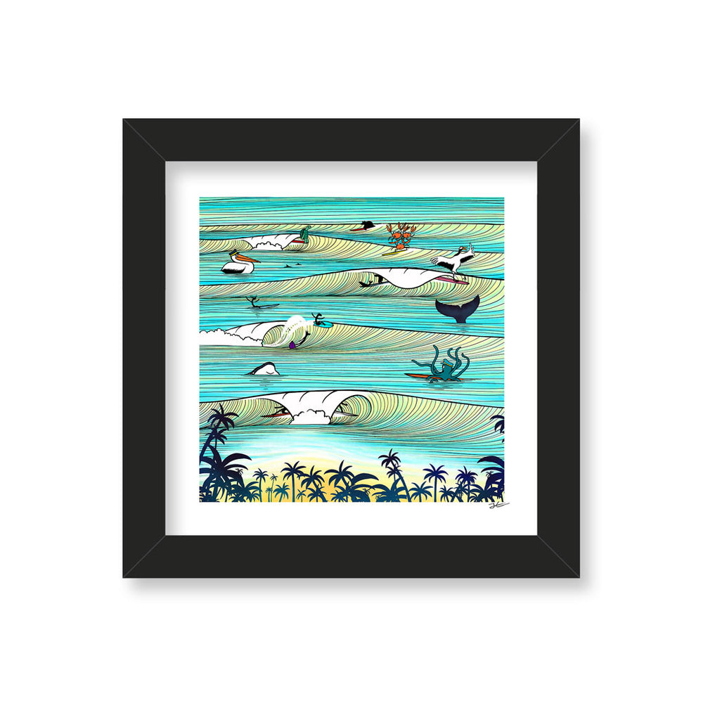 
                  
                    Party Wave - Print/ Framed Print
                  
                