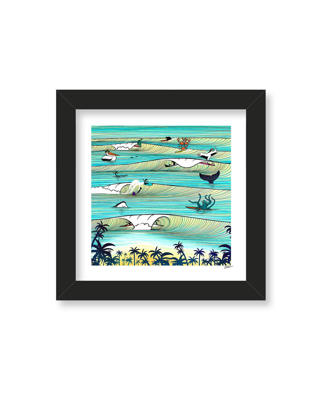 
                  
                    Party Wave - Print/ Framed Print
                  
                