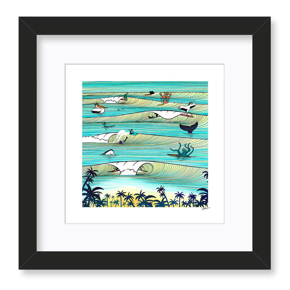 
                  
                    Party Wave - Print/ Framed Print
                  
                