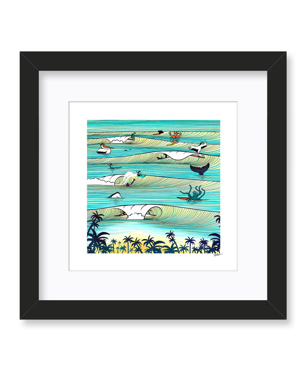 Party Wave - Print/ Framed Print