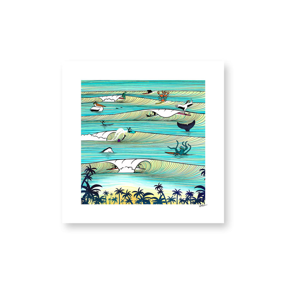 
                  
                    Party Wave - Print/ Framed Print
                  
                