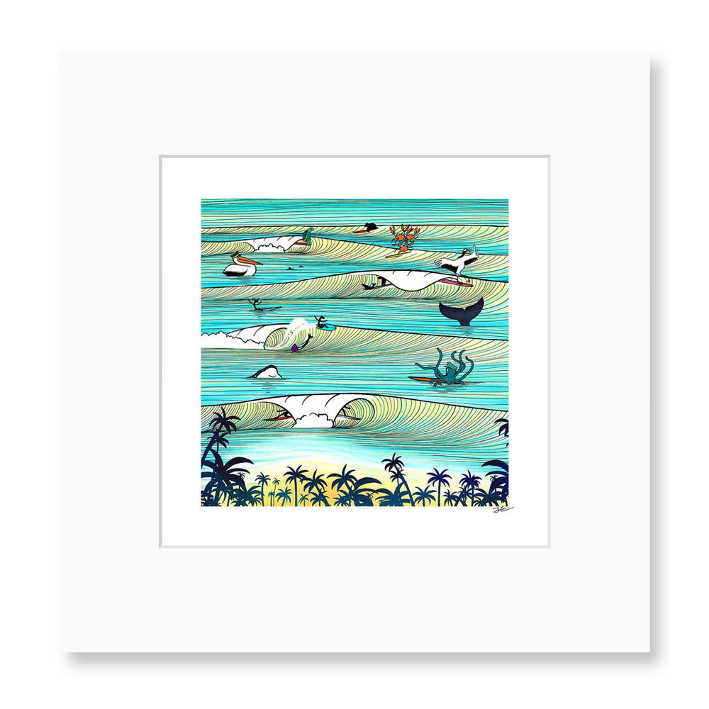 
                  
                    Party Wave - Print/ Framed Print
                  
                