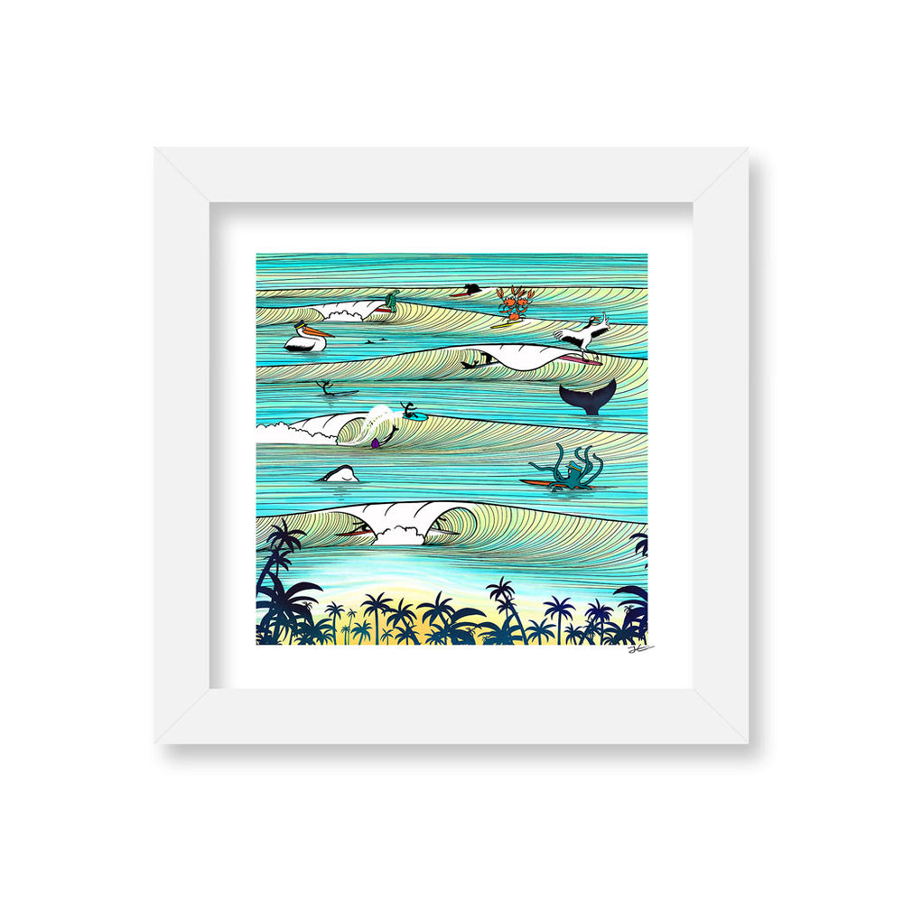 
                  
                    Party Wave - Print/ Framed Print
                  
                