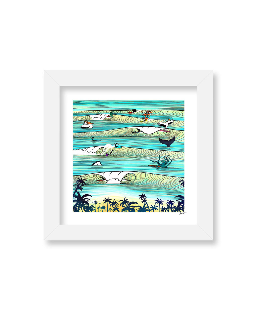 Party Wave - Print/ Framed Print
