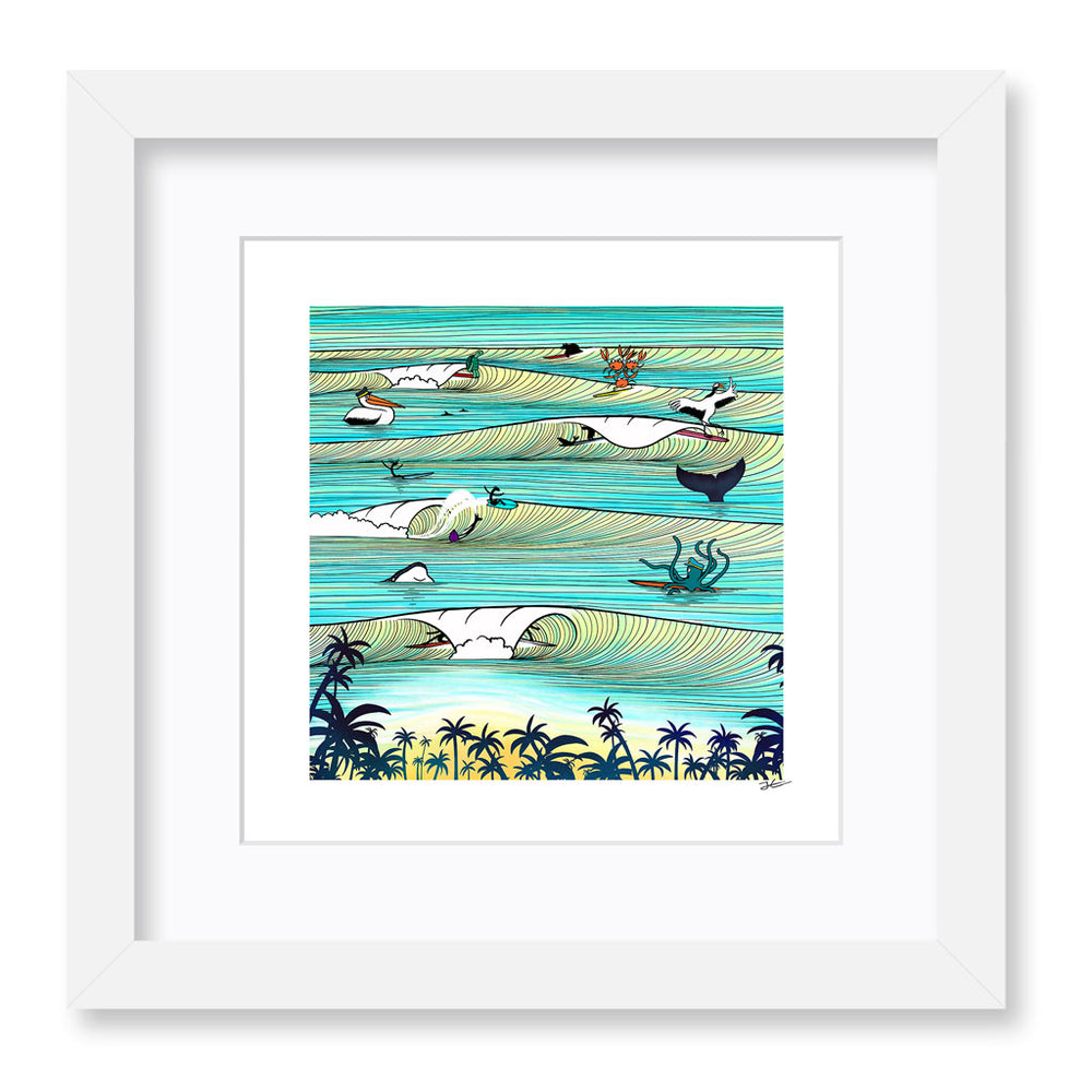 
                  
                    Party Wave - Print/ Framed Print
                  
                