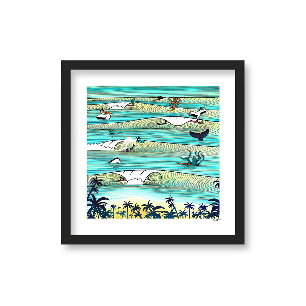 
                  
                    Party Wave - Print/ Framed Print
                  
                