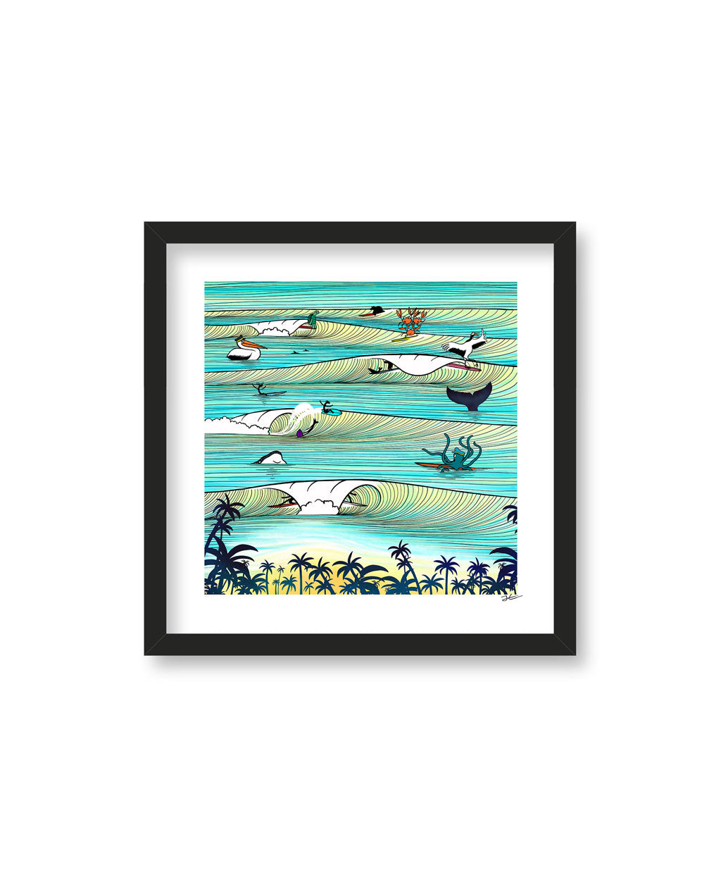 
                  
                    Party Wave - Print/ Framed Print
                  
                