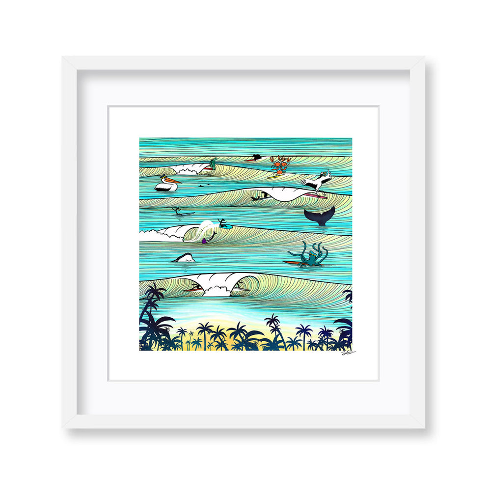 
                  
                    Party Wave - Print/ Framed Print
                  
                