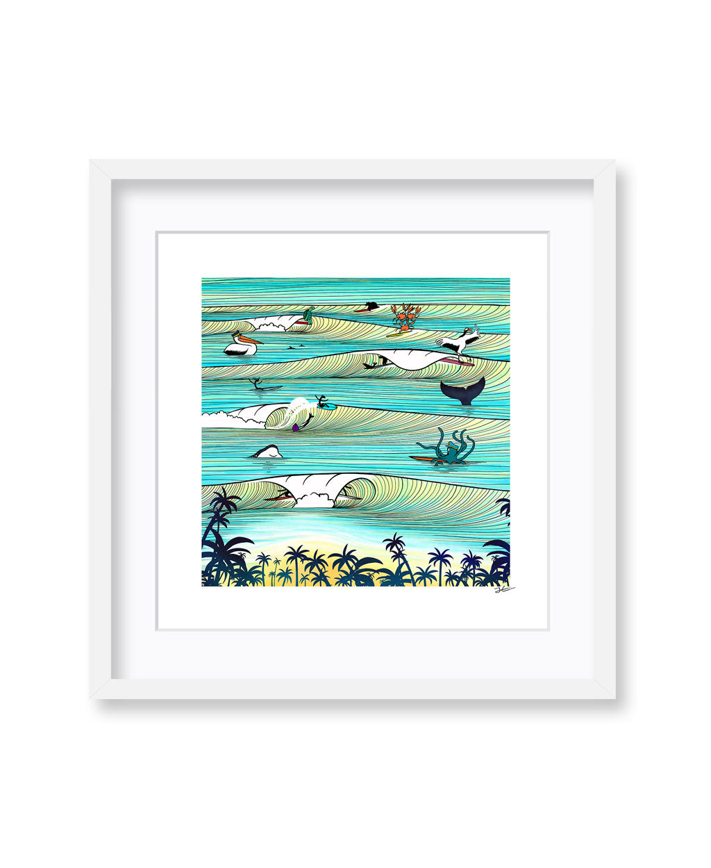 
                  
                    Party Wave - Print/ Framed Print
                  
                