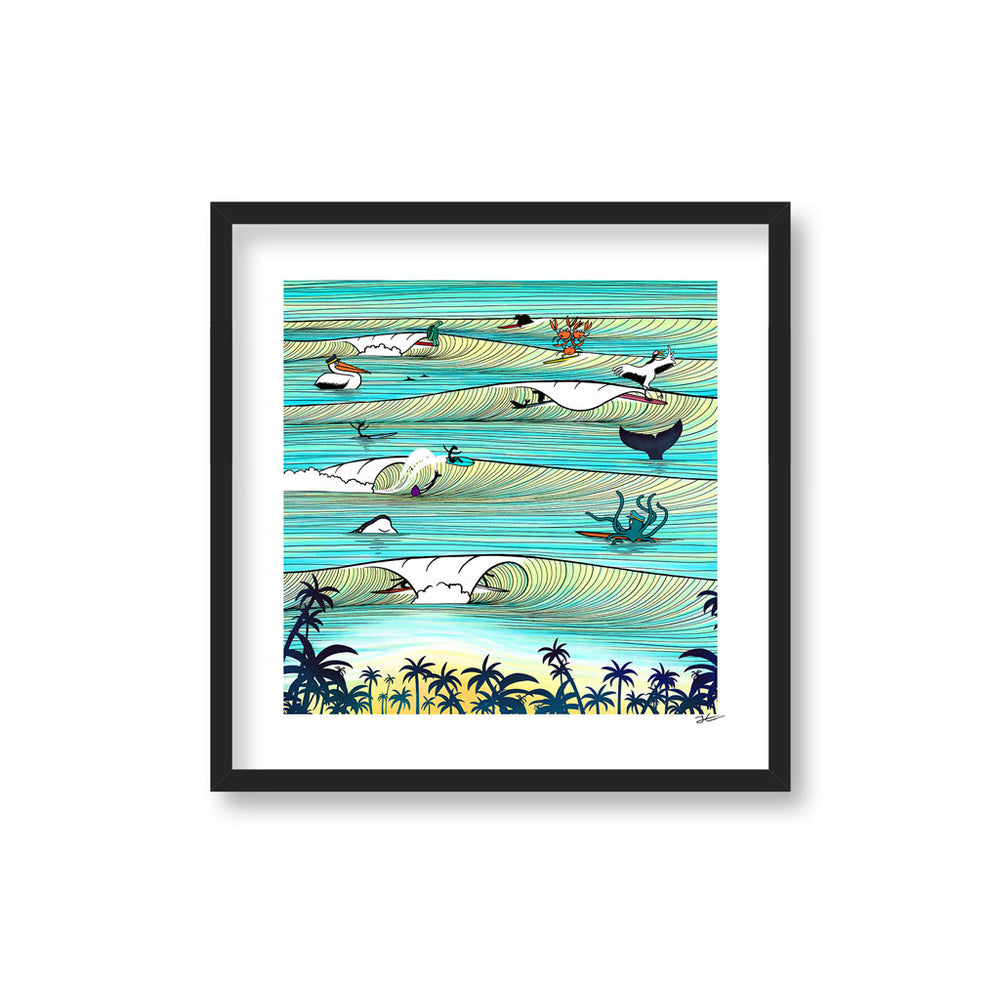 
                  
                    Party Wave - Print/ Framed Print
                  
                