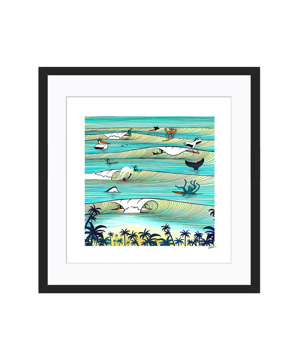 Party Wave - Print/ Framed Print