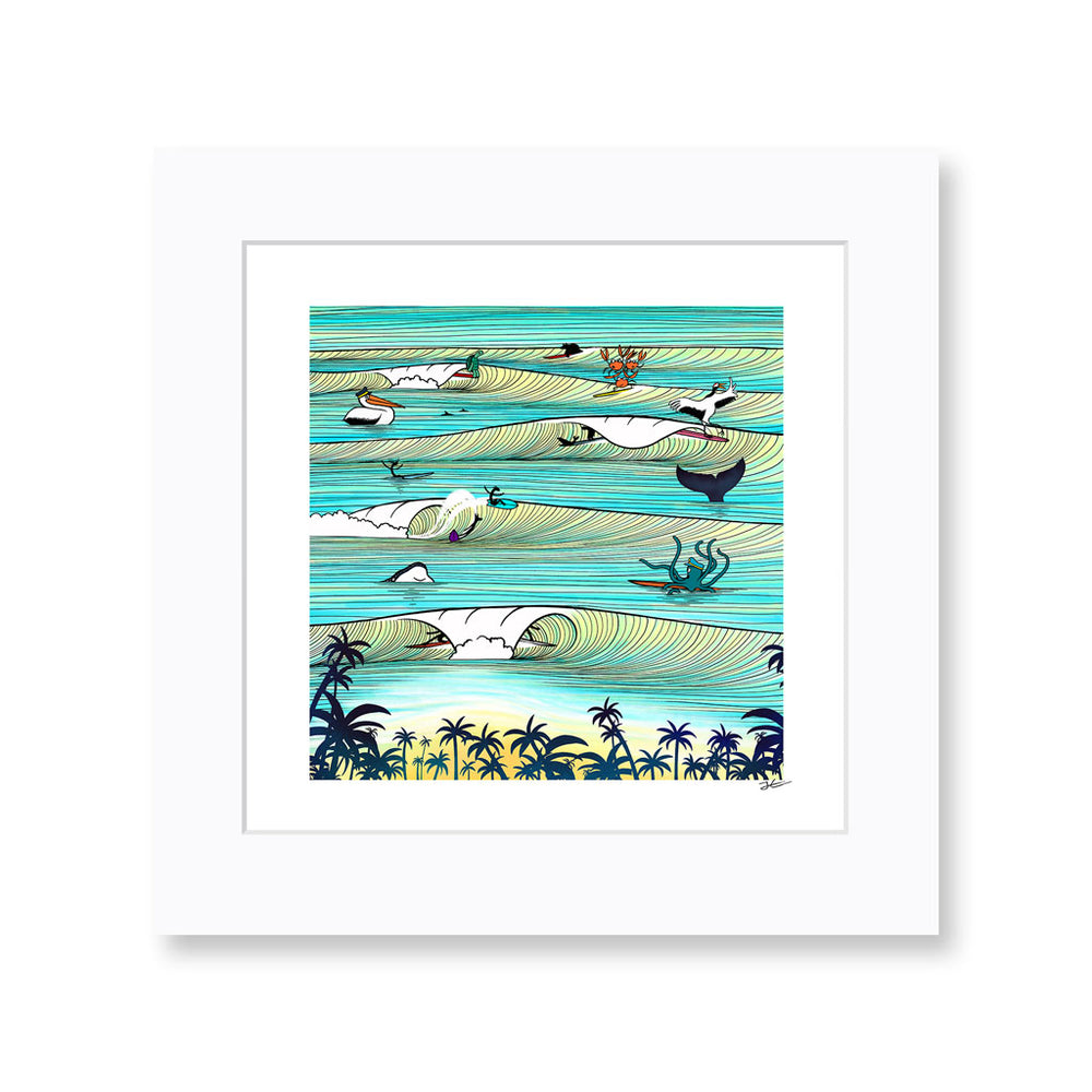 
                  
                    Party Wave - Print/ Framed Print
                  
                