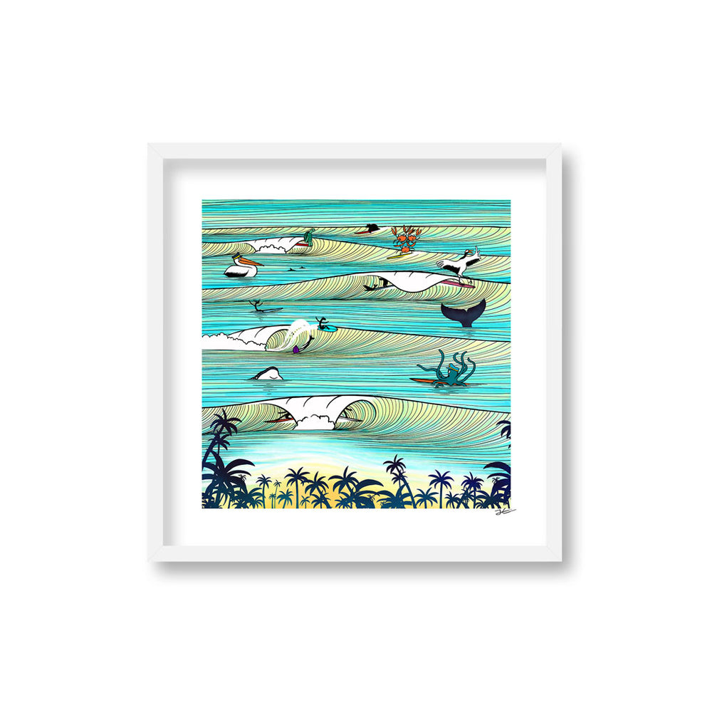 
                  
                    Party Wave - Print/ Framed Print
                  
                