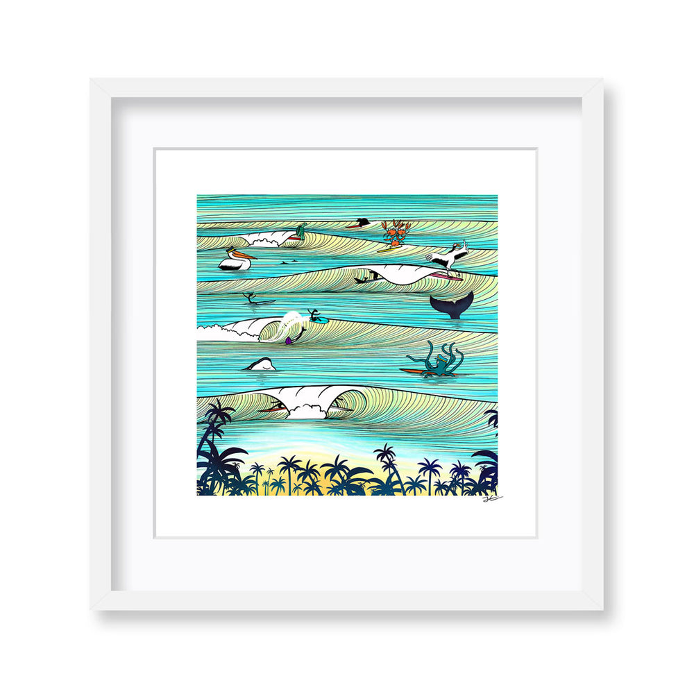 
                  
                    Party Wave - Print/ Framed Print
                  
                