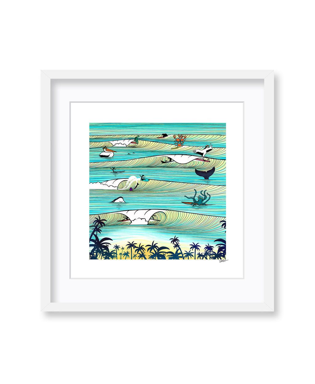 
                  
                    Party Wave - Print/ Framed Print
                  
                