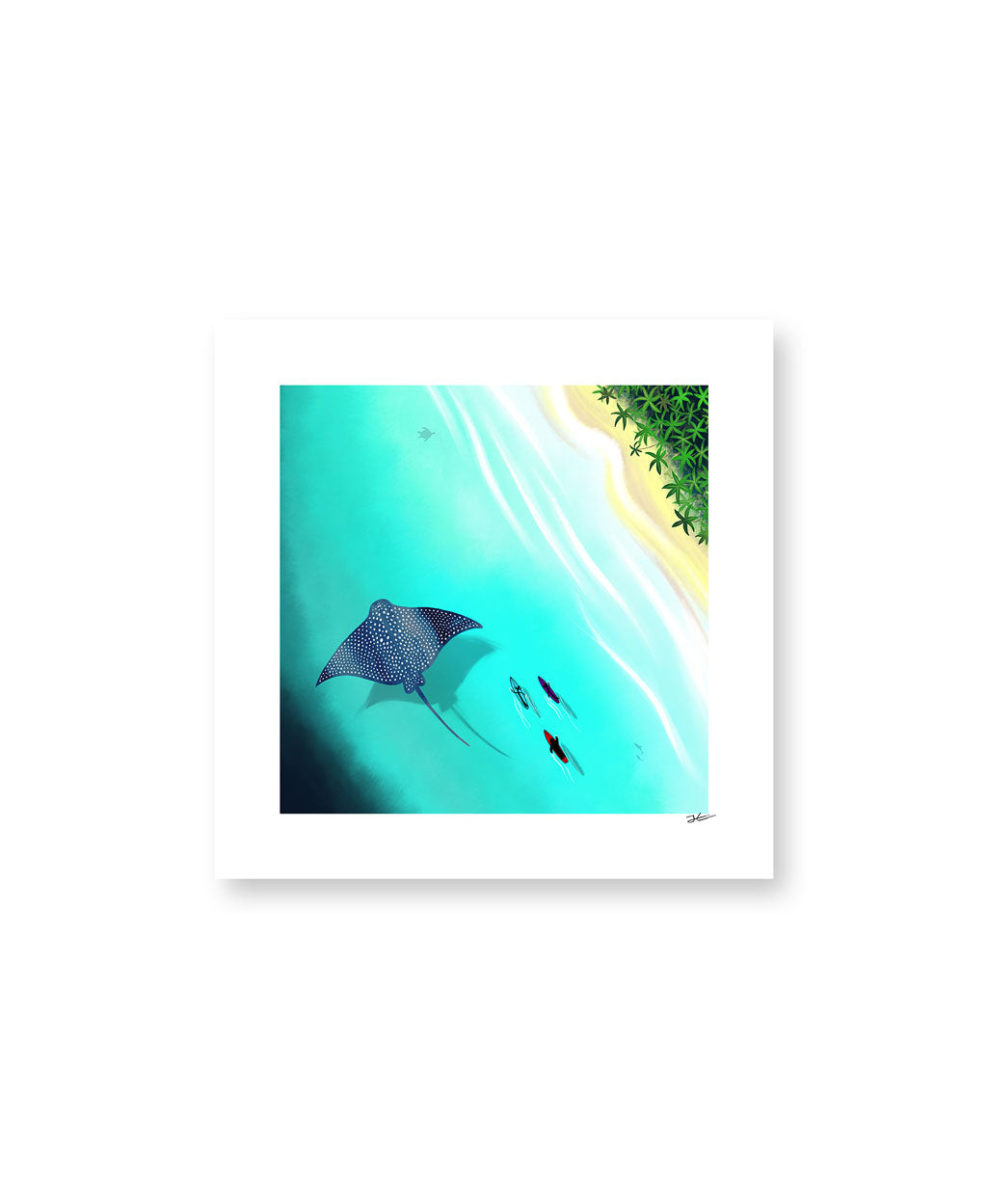 Ray Showing The Way - Print/ Framed Print
