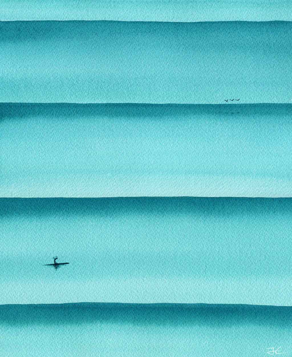 Shades of Green - Print/ Framed Print