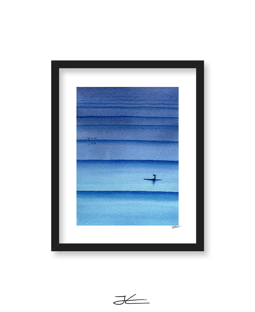 Shades of Blue - Print/ Framed Print