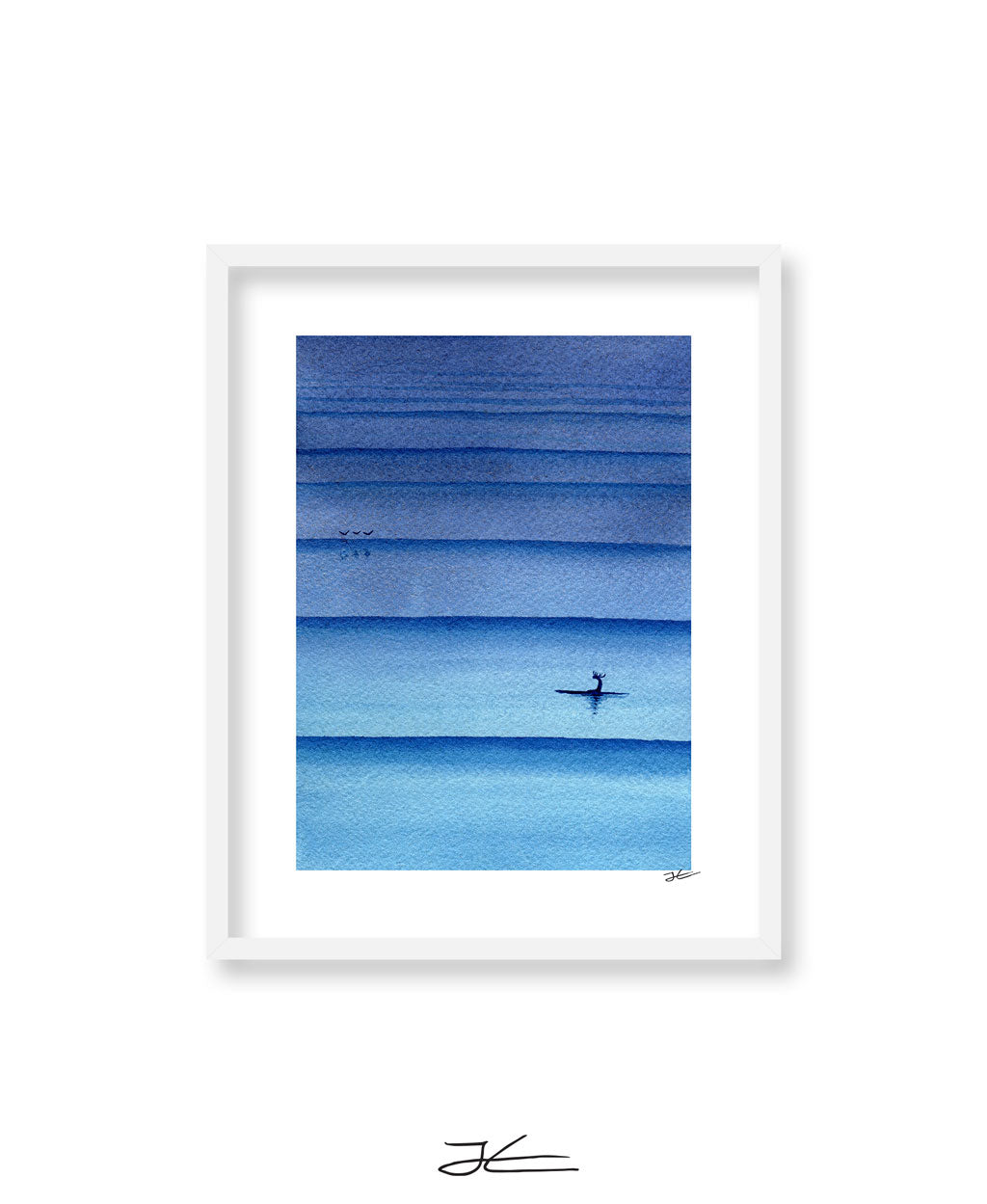 Shades of Blue - Print/ Framed Print