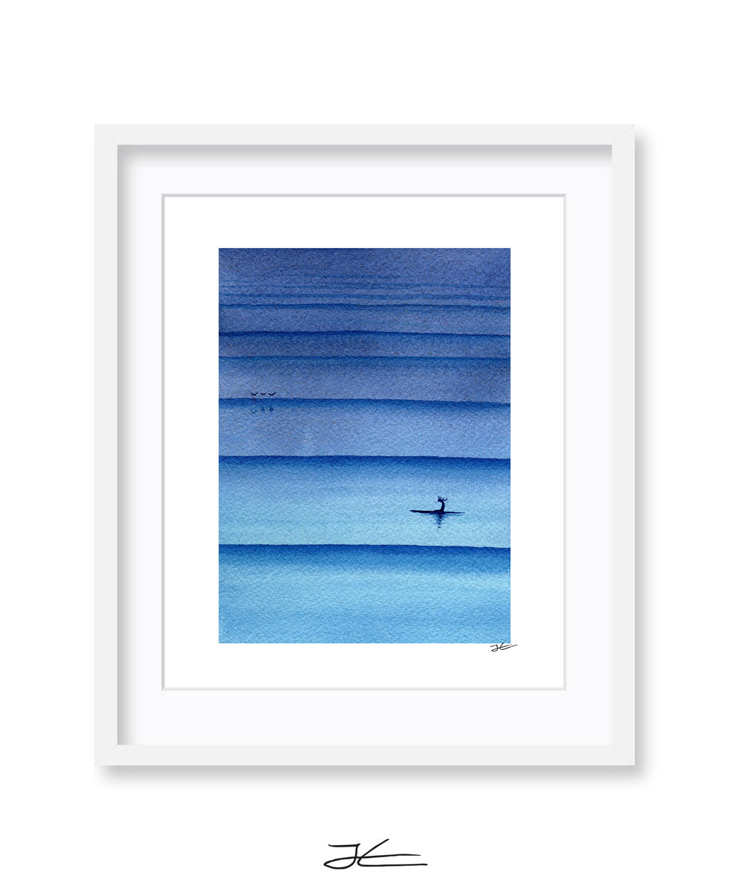 Shades of Blue - Print/ Framed Print