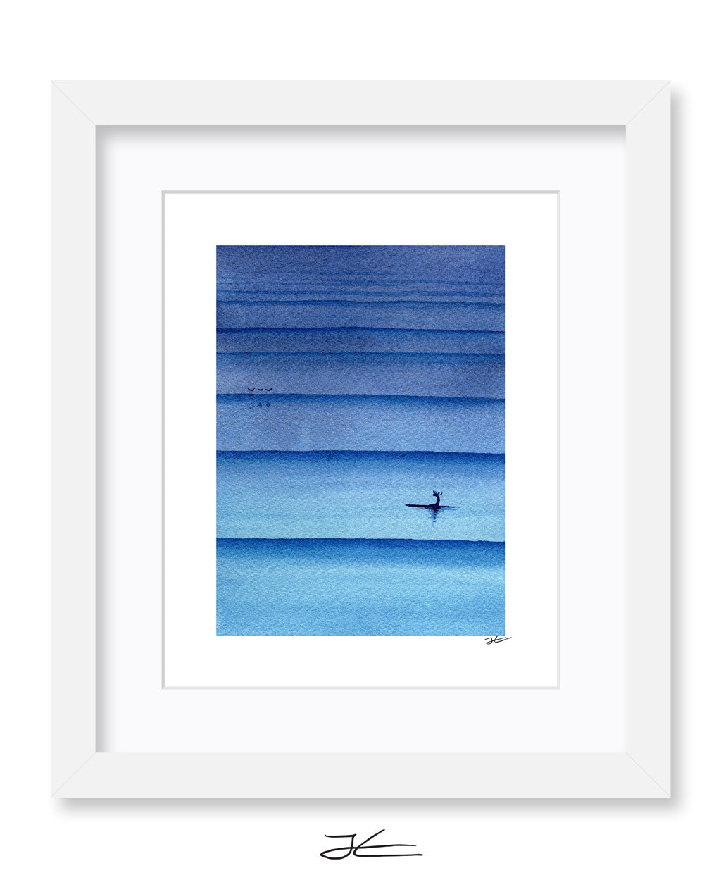 Shades of Blue - Print/ Framed Print
