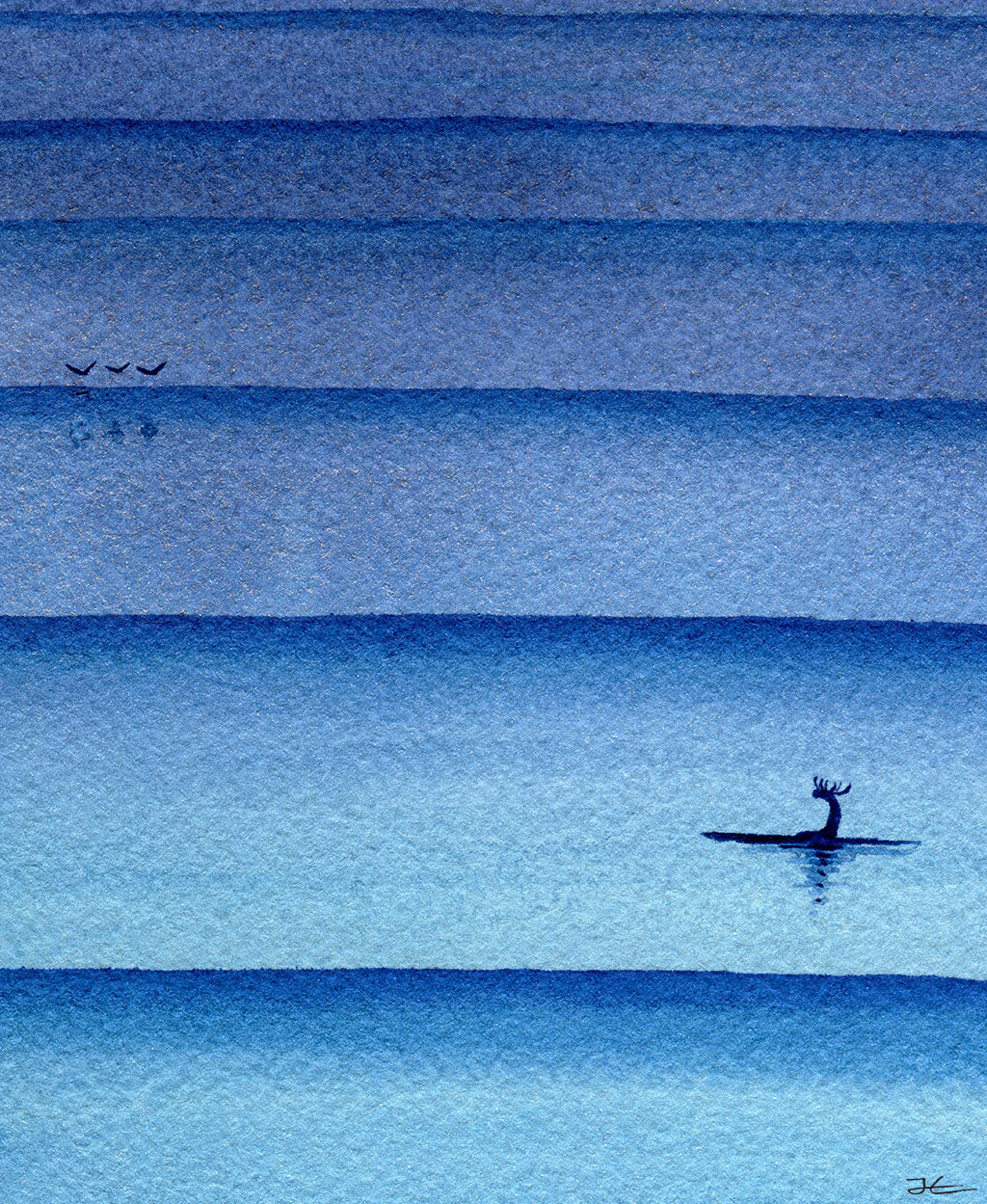 Shades of Blue - Print/ Framed Print