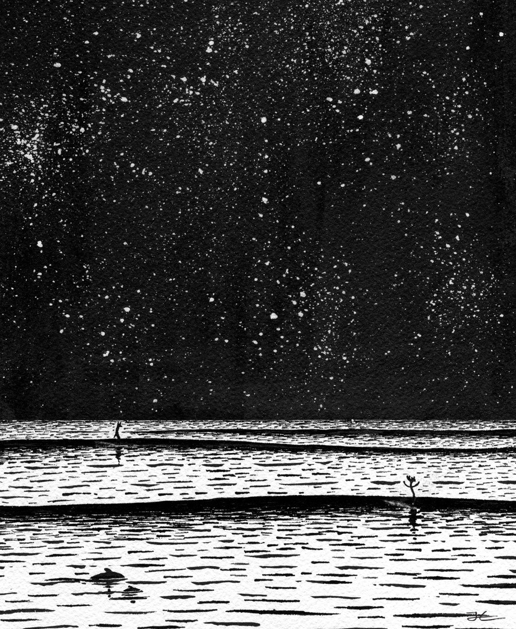 Star Cleanse. Original signed illustration