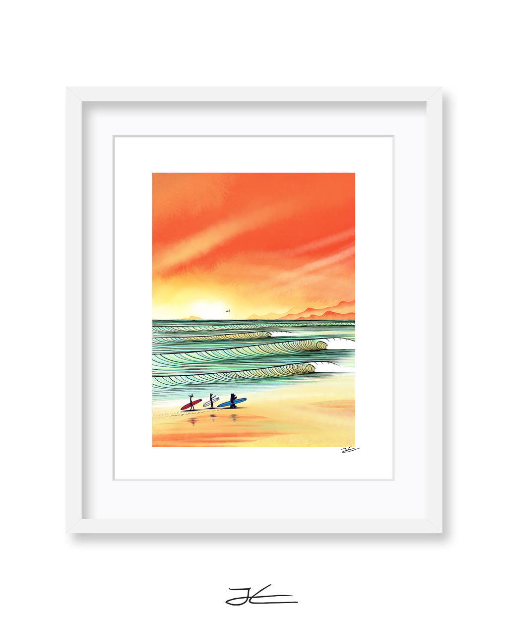 
                  
                    Sunset Bay - Print/ Framed Print
                  
                