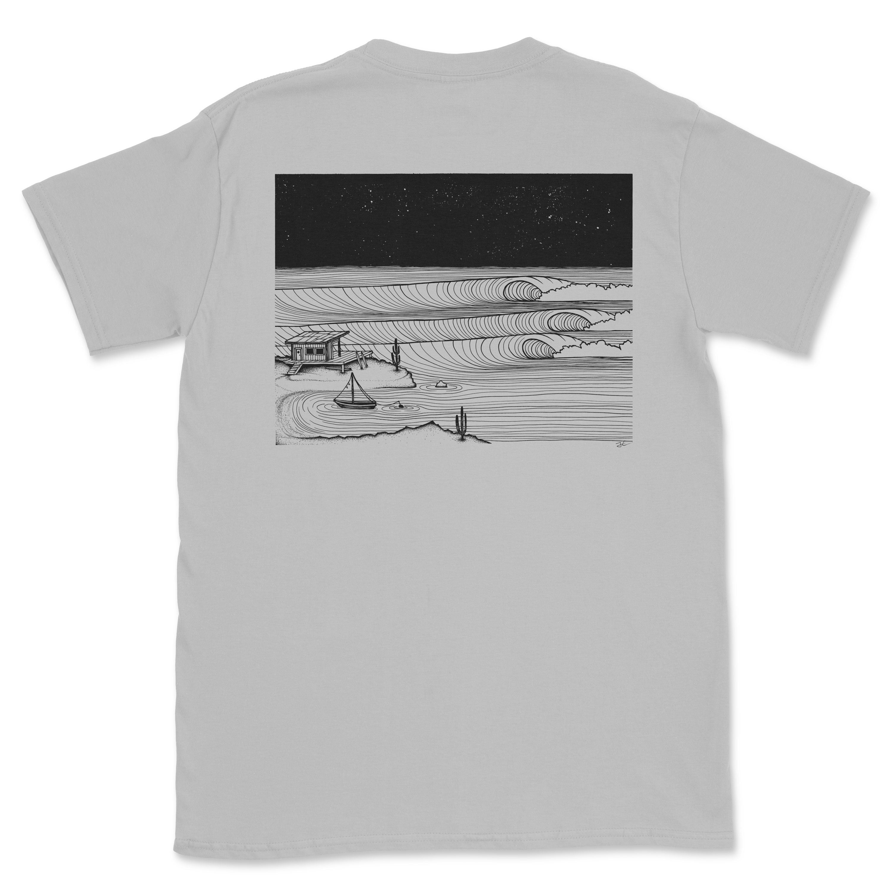 Surf Shack Down South Unisex Organic T-Shirt