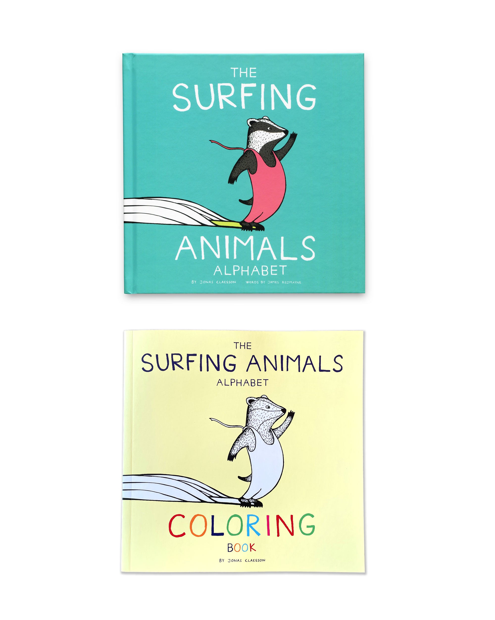 The Surfing Animals Alphabet Bundle ( 2 books )