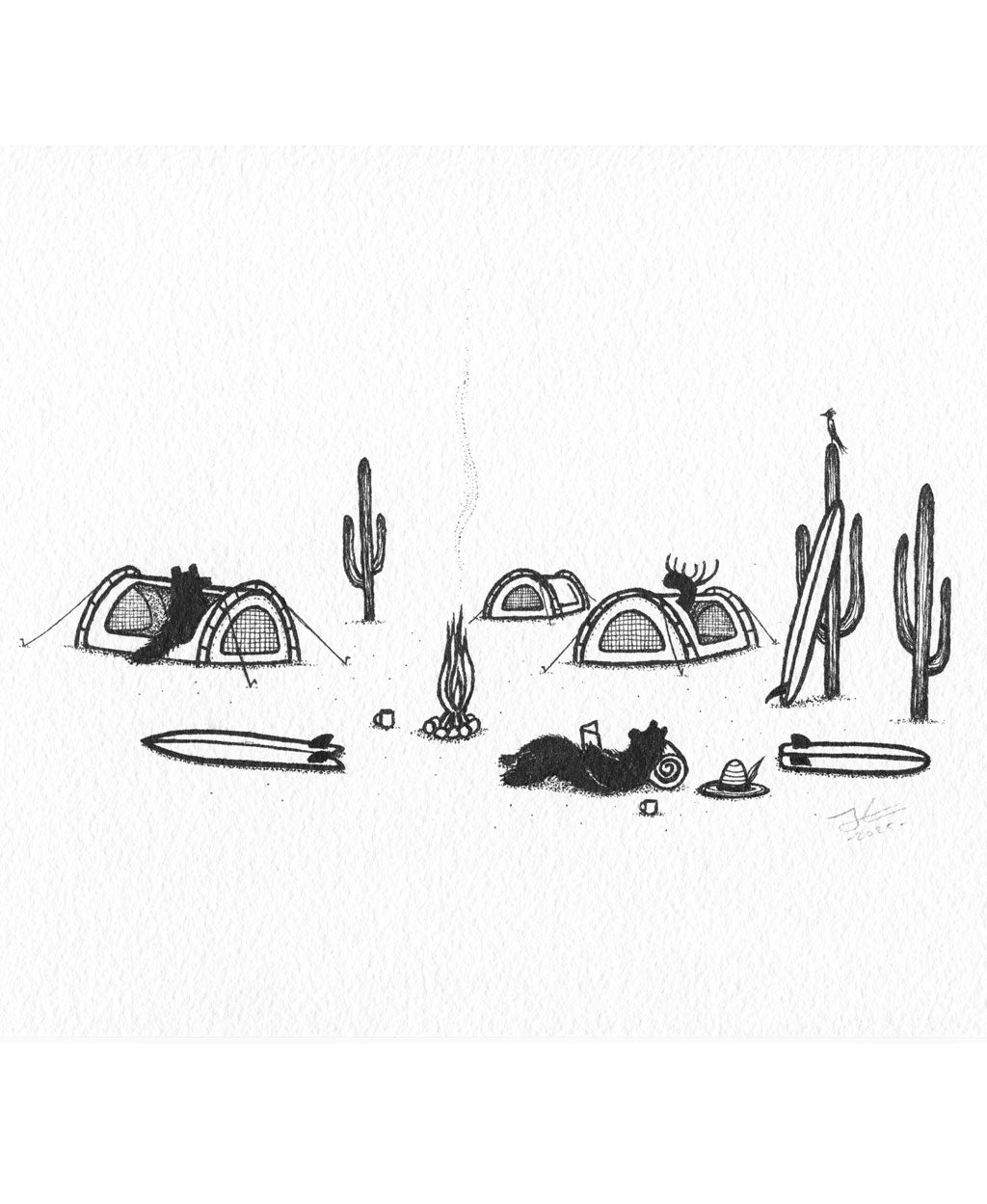 Swag Crew. Original illustration