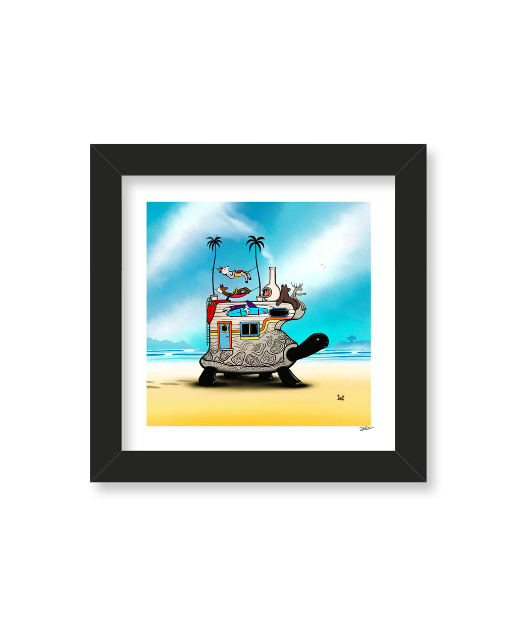 Towards The Mushroom - Print/ Framed Print