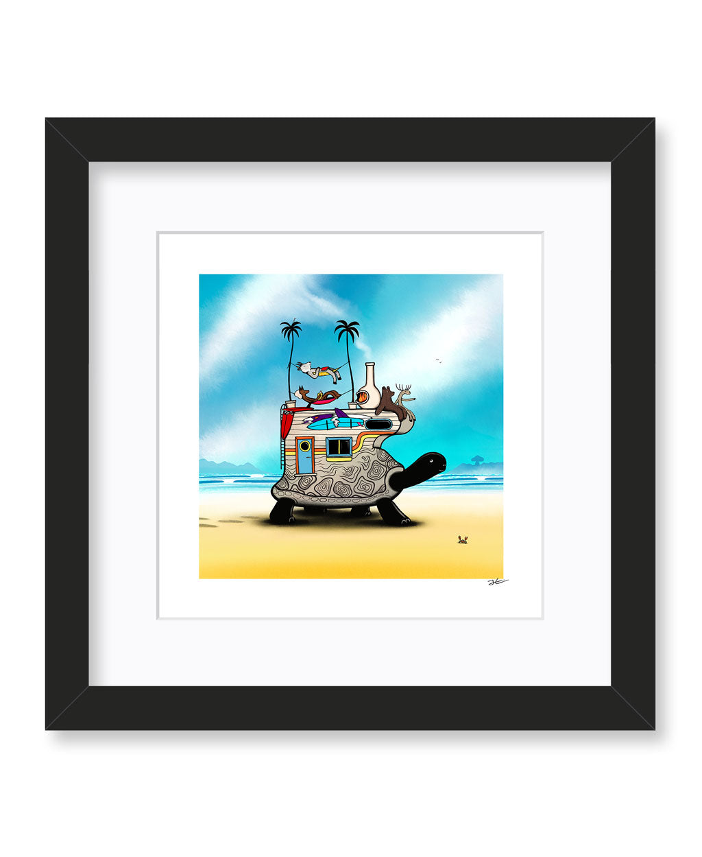 Towards The Mushroom - Print/ Framed Print