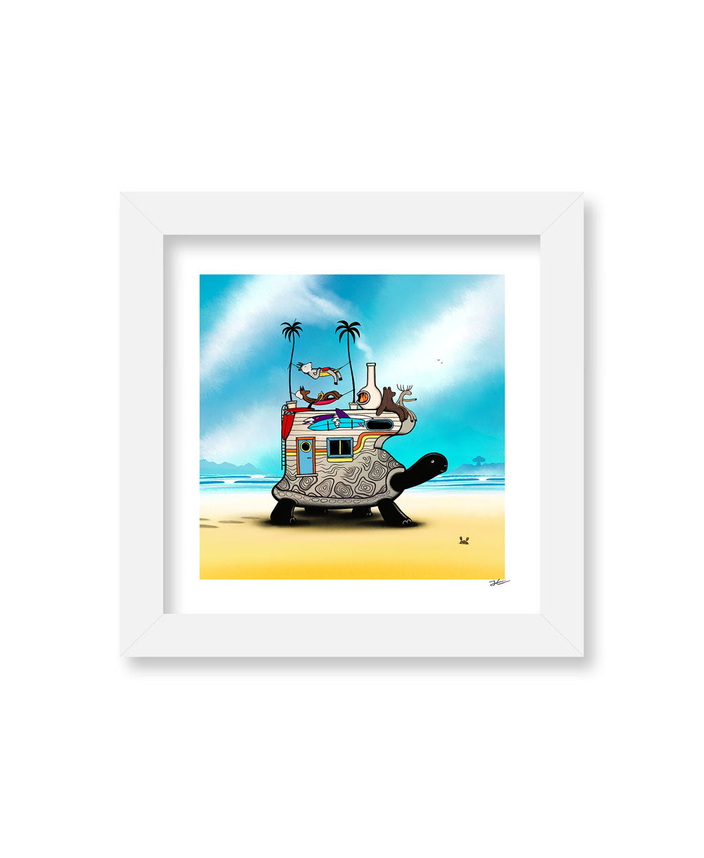 Towards The Mushroom - Print/ Framed Print