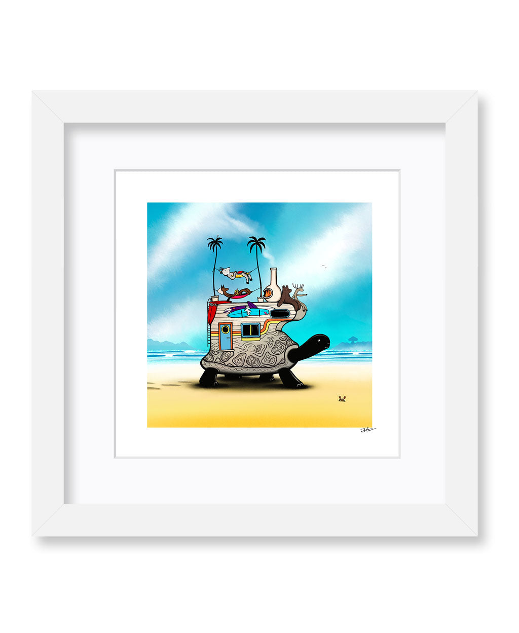 Towards The Mushroom - Print/ Framed Print