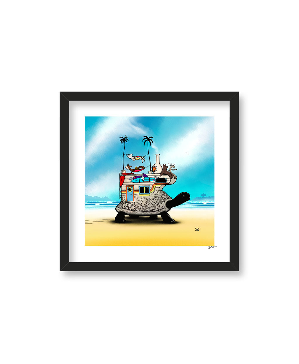 Towards The Mushroom - Print/ Framed Print