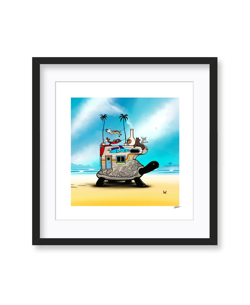 Towards The Mushroom - Print/ Framed Print