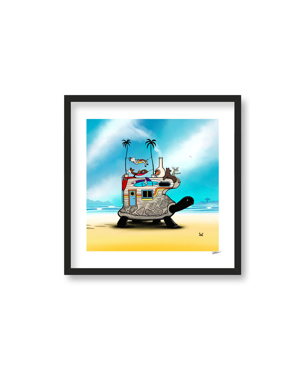 Towards The Mushroom - Print/ Framed Print