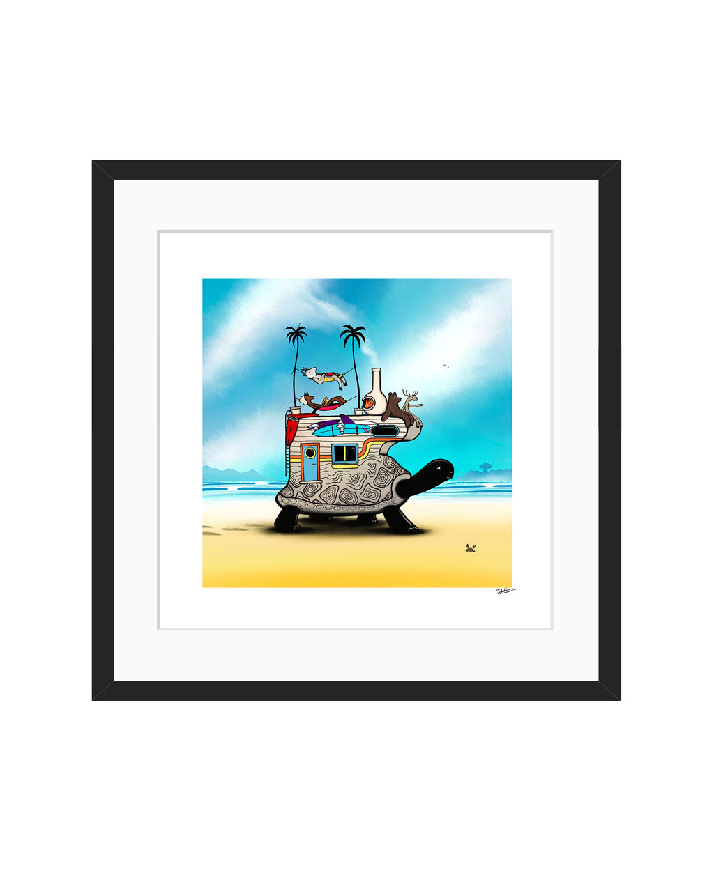 Towards The Mushroom - Print/ Framed Print