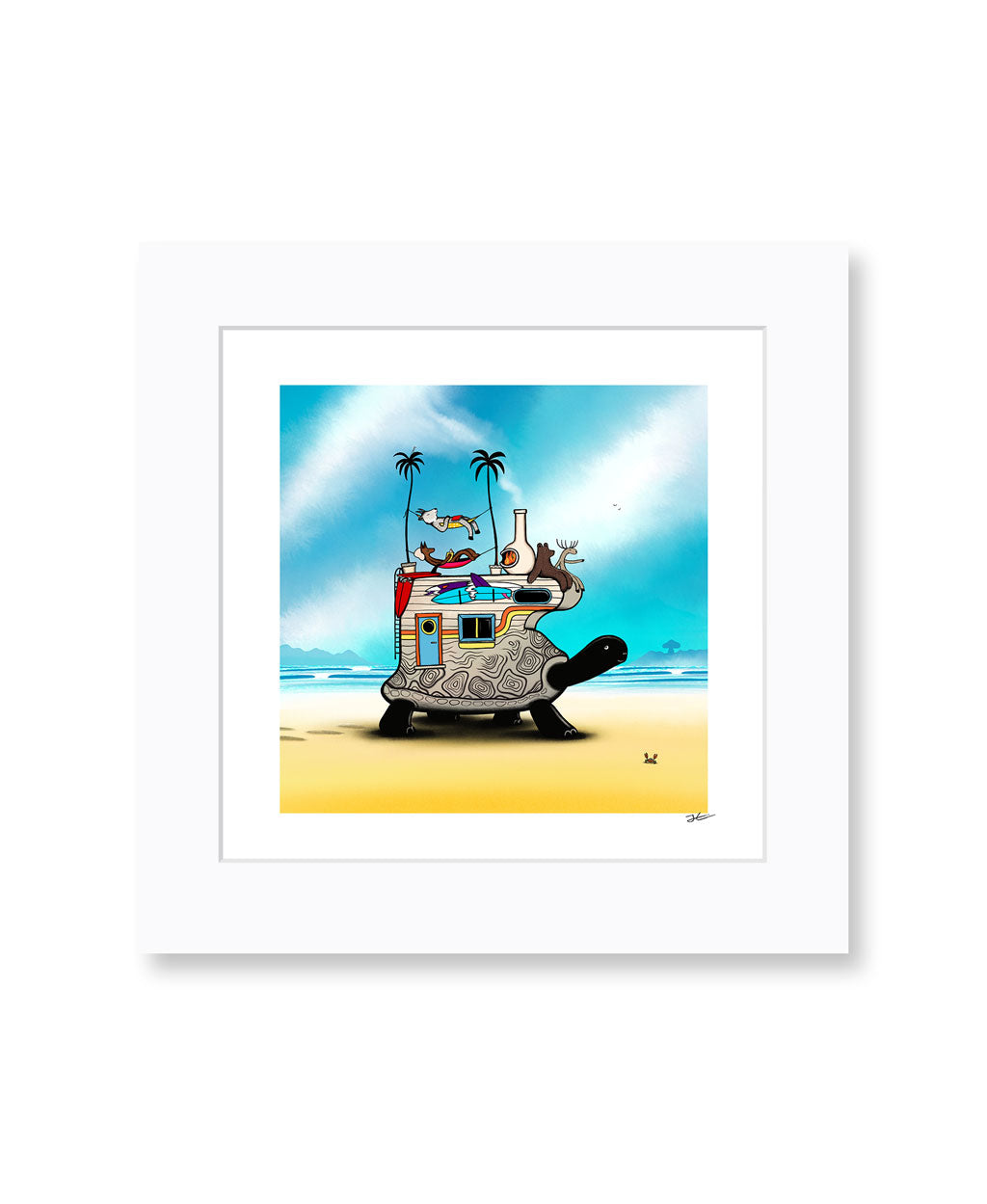 Towards The Mushroom - Print/ Framed Print