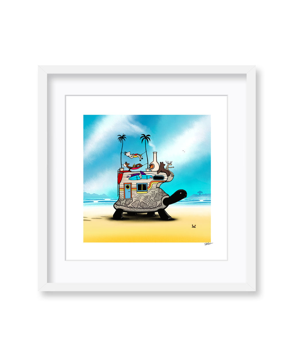 Towards The Mushroom - Print/ Framed Print