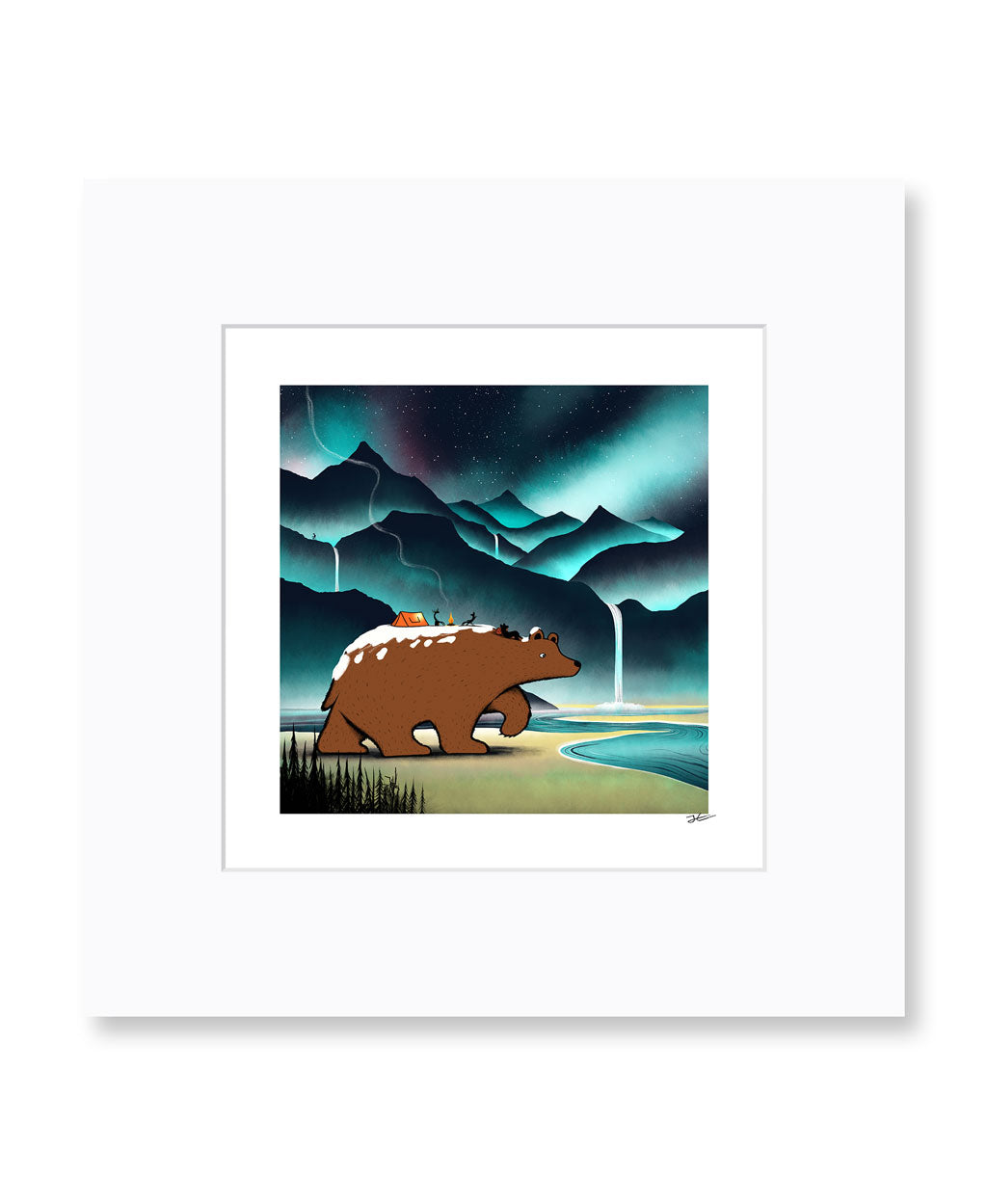 Towards The Sea - Print/ Framed Print
