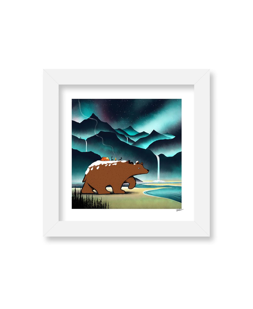 Towards The Sea - Print/ Framed Print