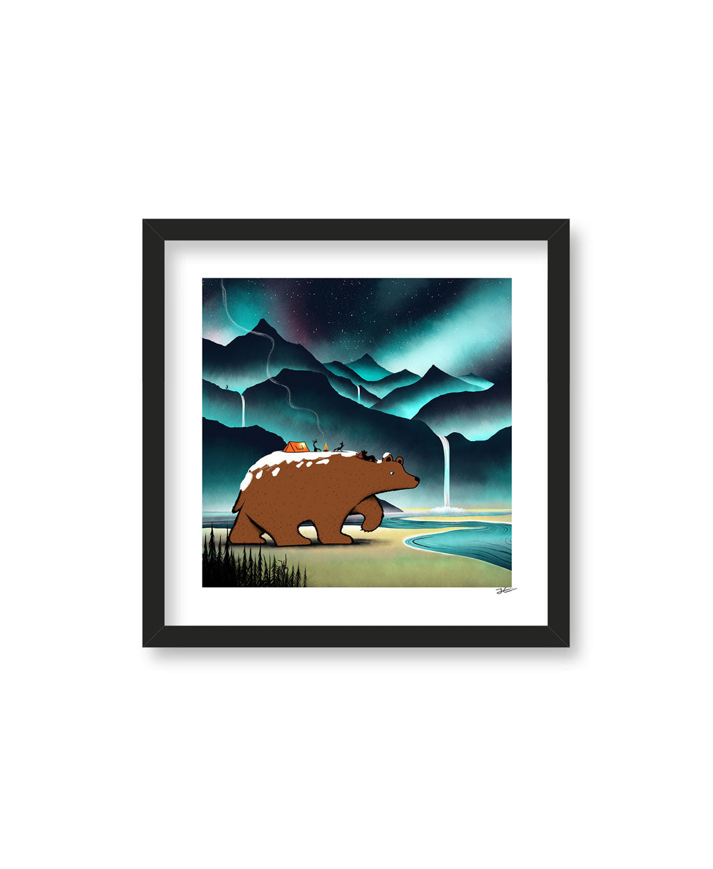 Towards The Sea - Print/ Framed Print