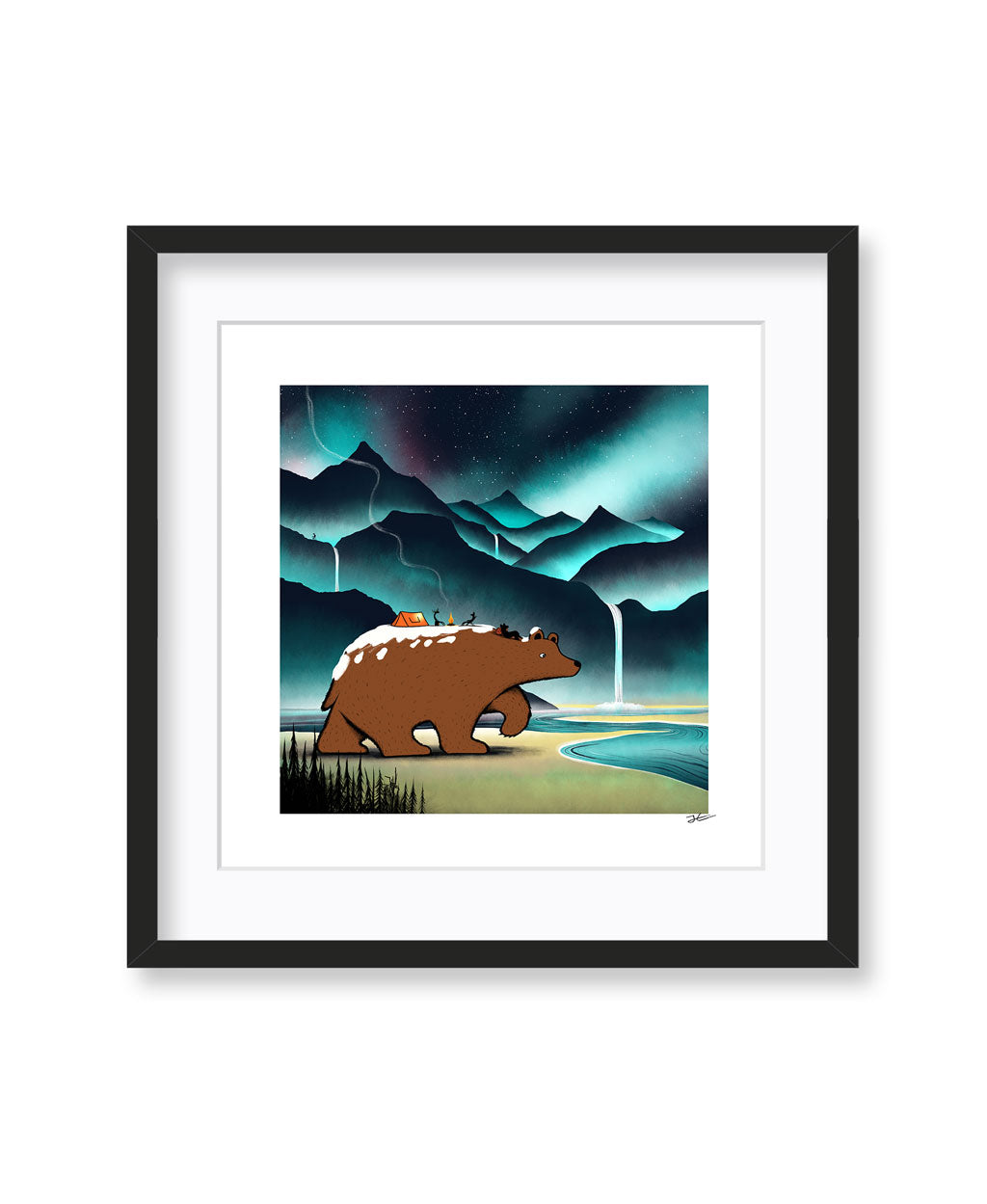 Towards The Sea - Print/ Framed Print