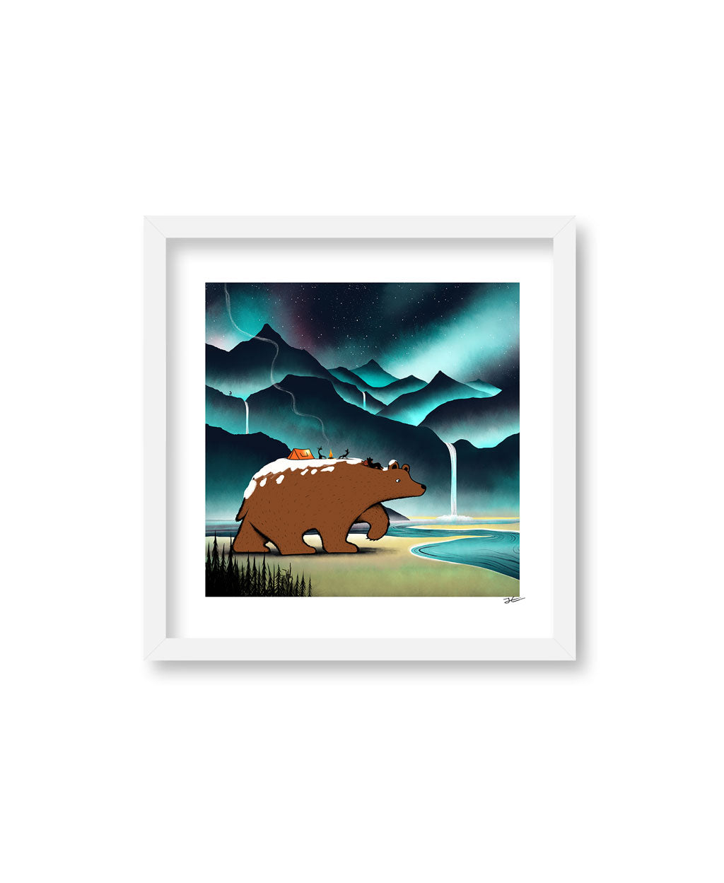 Towards The Sea - Print/ Framed Print