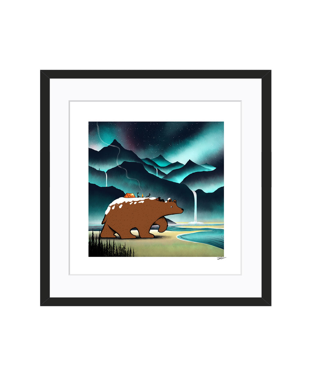 Towards The Sea - Print/ Framed Print